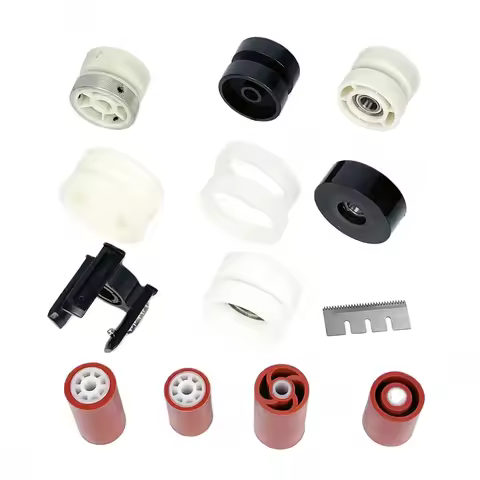 BateRpak MH-FJ CF20T Carton Sealer Spare Part,FJ-40-03 Tape Press Wheel Roller,1pcs price