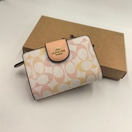 COACH CEC31 Coach 新款 C紋中長款錢包 銀包 尺寸1392