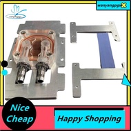 Water-Cooled GPU Heat Dissipation Sink Cooling Block Purpler Copper for   V100 P100 A100-32G Water C