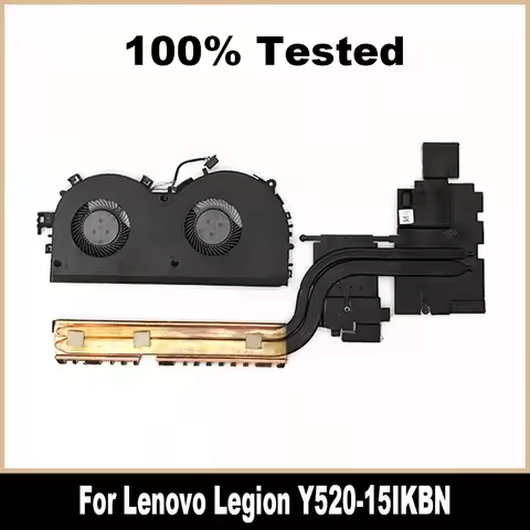Original For Lenovo Legion Y520-15IKBN GTX1050 Laptop Cooling Fan Cooler Fan With Heatsink 100% Test