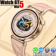 2025 New Watch GT5 Mini 40mm Women Smart Watch MenBluetooth Call GPS track AMOLED NFC Bluetooth Call