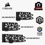 CORSAIR Hydro H150i / H115i / H100i RGB PRO XT 360mm / 280mm / 240mm Liquid CPU Cooler