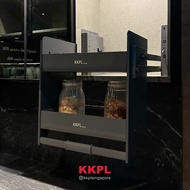 KKPL Chestnut Elevator Basket kitchen rack "C" Model | Cabinet rack | Home Renovation