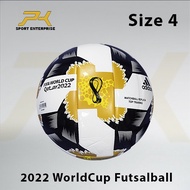 [ Size 4 ] 22 Premier FIFA World Cup Futsal Ball Soccer Game Ball Bola Futsal