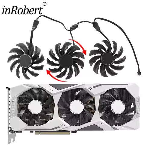 New 78MM Cooling Fan Replacement For Gigabyte RTX 2060 2070 2080 Ti RTX2060 RTX2070 Super Gaming Gra