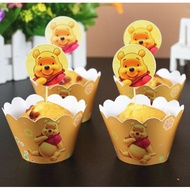 Cupcake Wrapper & topper (Min 20 pcs)