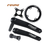 FOVNO Bicycle Crankset 175mm MTB GXP Crankset with Chainring 32T 34T 36T 38T w/ Bottom Bracket for S