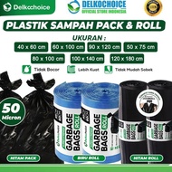 Kantong Plastik Sampah Tebal Jumbo Trash Bag Premium Delkochoice