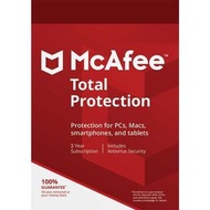 正版防毒軟件 McAfee LiveSafe