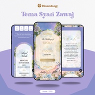 3D SYAR'I THEME - Digital Wedding Website Invitation | Digital Web Invitation