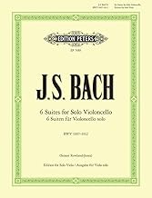 6 Cello Suites BWV 1007-1012 (Transcribed for viola) (English and German Edition)