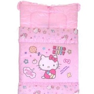 【HELLO KITTY】抱嬰袋 包巾 100%棉 台灣製造