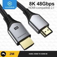 Hdmi TO HDMI CABLE 2.1 HAGIBIS HM03 8K 2.1 4K DYNAMIC HDR HR UHD AUDIO VIDEO CABLE