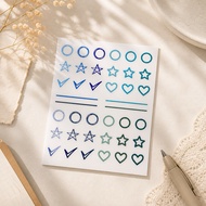 0310 b ⭕️ Jeju Island Daiso Sticker 7 * 7  ⚠️1 Sheet