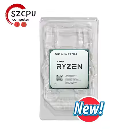 AMD R9 5950X Ryzen 9 5950X New 16-Core 3.4 GHz Socket AM4 105W Socket AM4 but without cooler