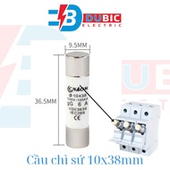 [box of 20] Ceramic fuse 10x38mm R015 500V 1A-32A