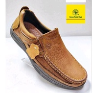 GREEN POINT CLUB Men Comfortable Leather Casual Shoes