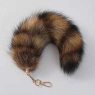 Faux Fur Fox Tail Bag Charm