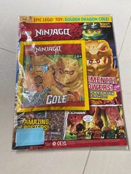 全新， Lego旋風忍者NINJAGO人仔和雜誌。