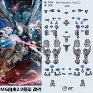 PFS02 MG 1/100 Freedom Gundam 2.0 JUSTICE GUNDAM PROVIDENCE GUNDAM Alloy Framework Accessories Metal