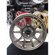 NEW RIM 15 TC105X for VIOS MYVI ALZA SAGA BOM HONDA HATCHBACK CITY JAZZ