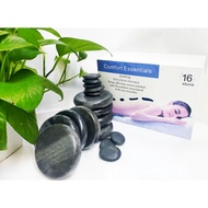 Hot stone massage set of 16 pieces for spa use | Hot stone for relaxing body massage