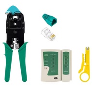 RJ45 Crimping Tool RJ11 RJ45 Stripper Crimper Cutter Plier for 6P 8P RJ11 RJ12 RJ45 Ethernet Network