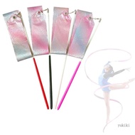 Kiki Rhythmic Dance Ribbons Gymnastics Ribbon Streamers Dancing Streamers  Twirling for Artistic Dan