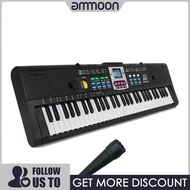 [ammoon]61 Keys Digital Electronic Keyboard / Piano with Microphone,USB Cable,User Manual