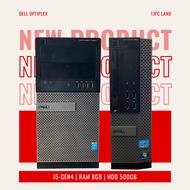Dell Optiplex I5-Gen4 | RAM 8GB HDD 500GB Second-Hand Pc Ready To Use 1 ac Cable