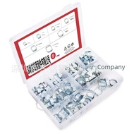 140pcs Double Ear Jacket Earring Studs Lab Clamp Iron Plated Zinc Dual Ear Ring Jacket/dual Studs Lab Clamp