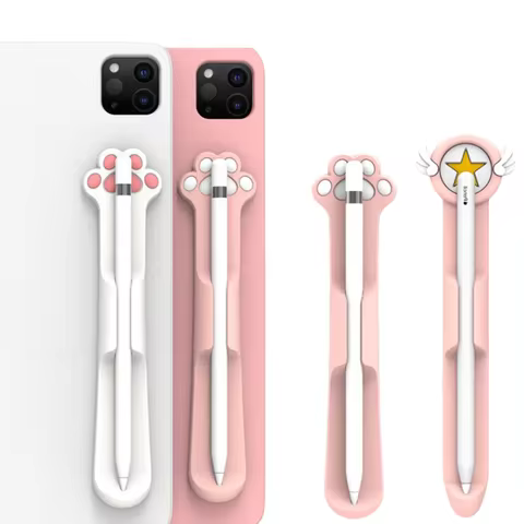 Pencil Holder for Apple Pencil Pro Or 2 Or 1 Gen and Samsung Galaxy Tab S6 Lite S7 FE S8 S9 S10 Tabl