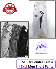 [5XL Size Besar] T90 Sport Short Cotton Pants Big Size / T90 Seluar Pendek