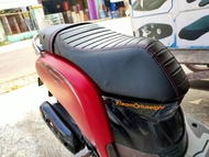 jok scoopy caferacer dobel seat variasi