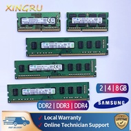 Samsung Brand PC Laptop 2GB 4GB 8GB Memory DDR2 DDR3 DDR3L DDR4 Desktop Notebook RAM 667-3200MHz