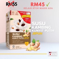 SUSU KAMBING KUNYIT PUTIH JEPUN HEMICO ORIGINAL (15 Sachet)