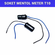 SOKET MENTOL METER [SIZE T10] MOTORCYCLE UNIVERSAL (FREE 2PCS MENTOL T10)🔥