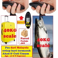 Dacing Timbang Penimbang Ikan Pancing Buah Pasar 40KG Beg Bagasi Digital Weighing Scale Fish Bag Luggage Parcel Pos Laju