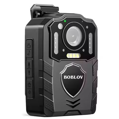 BOBLOV KJ25 1080P Body Cam 3000mAh Battery Mini Camera Police Bodycam Night Vision for Hiking Law En