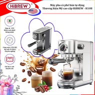 Semi-automatic Espresso, Cappuccino, Latte coffee maker brand HiBREW H10B - Imported Goods