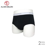 ALAIN DELON Extra Size Men Underwear Cotton Rib Full Brief (2 pcs) AD9206