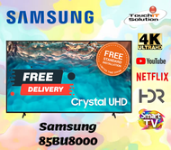 [INSTALLATION] Samsung 85 inch BU8000 4K UHD Smart TV 85BU8000 (2022) (1-14 days Delivery)