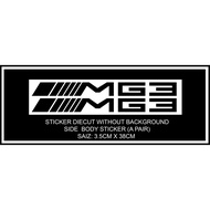 sticker kereta MG3 car sticker accessories