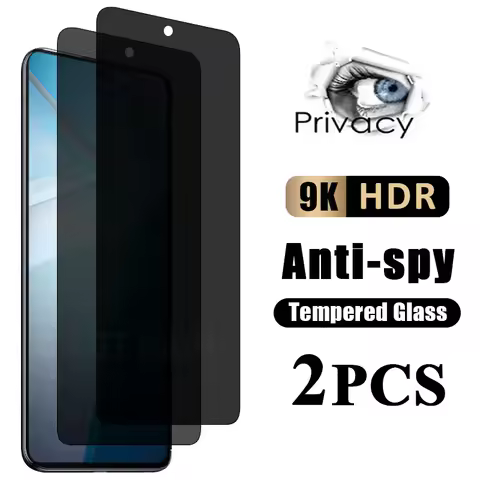 Privacy Anti-Spy Tempered Glass For Vivo iQOO 11S 11 10 9 SE Screen Protectors For Vivo X60 X70 X80 