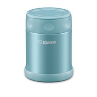 ZOJIRUSHI Vacuum Food Jar (SW-EAE35AB), Aqua Blue, 0.35L