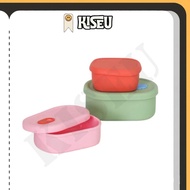 Korea Silicone Oval Food Container | 200ml / 250ml / 500ml