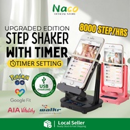 Phone Step Shaker with Timer for 2 Device Pedometer For Pokemon Go AIA Vitality Wiggler Smartphone S