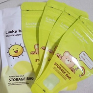 Lucky Bear Powdered Milk Bags 1 Pack of 30 Bags of 50g Equivalent to 300ml of Milk, Convenient Formu