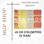 VOUCHER KUOTA INDOSAT 40 GB UNLIMITED