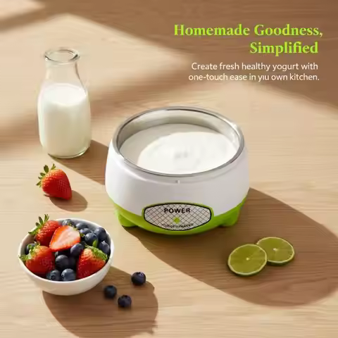 1L Electric Mini Yogurt Maker Automatic Multifunctional Household Rice Wine Maker DIY Yogurt And Nat